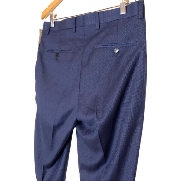 ZNT18 Men’s Navy Dress Pants Size 33 Classic Fit Formal Work NWT - Picture 4 of 5
